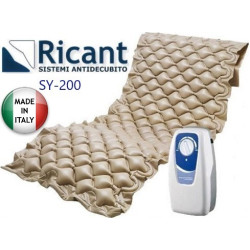 Σετ RICANT Αερόστρωμα SY 200 Στρώμα Αέρος Κυψελωτό με αεροκυψέλες και Αντλία Κατακλίσεων